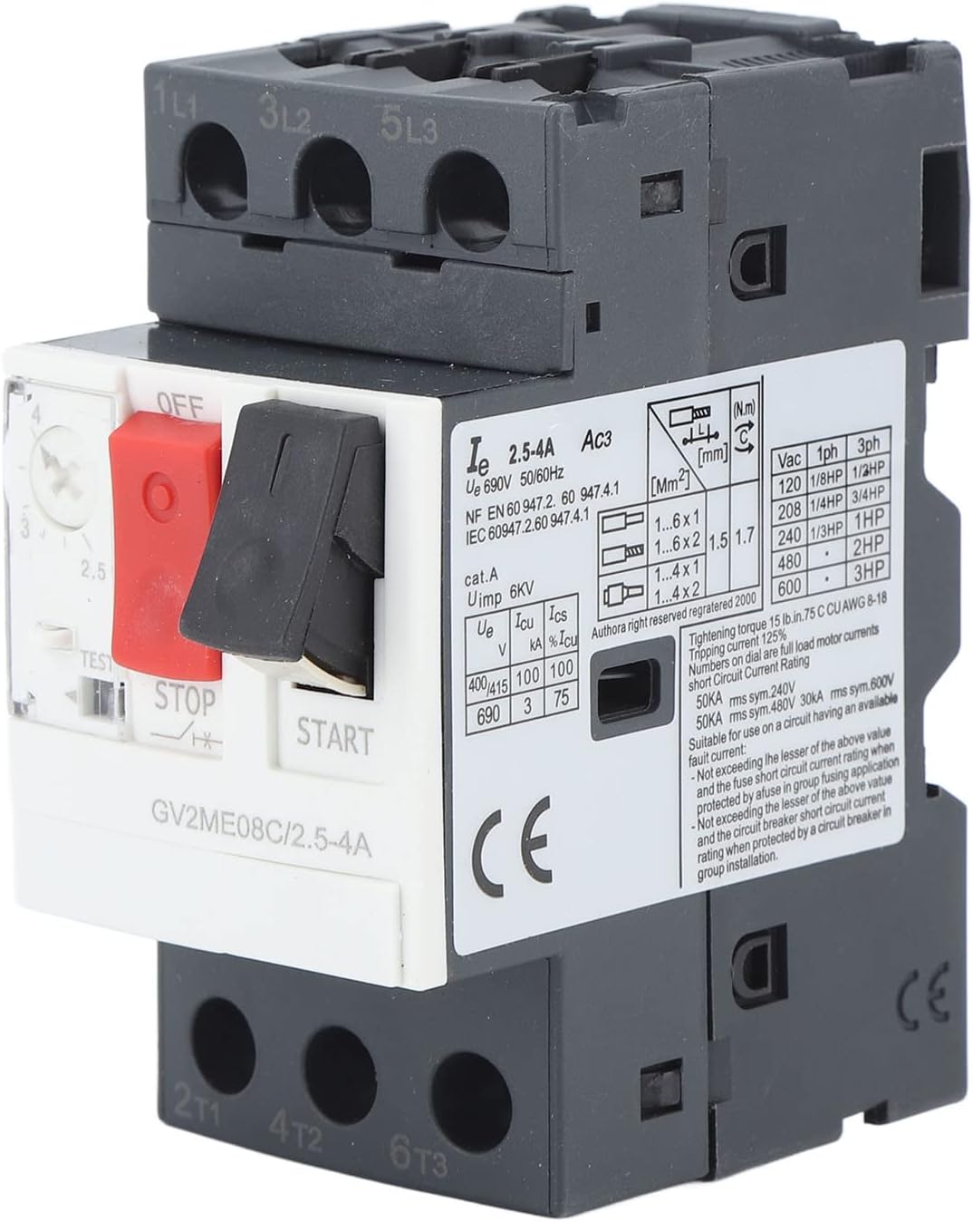 Disjoncteur Différentiel 16A FDIT - Protection contre les surcharges et