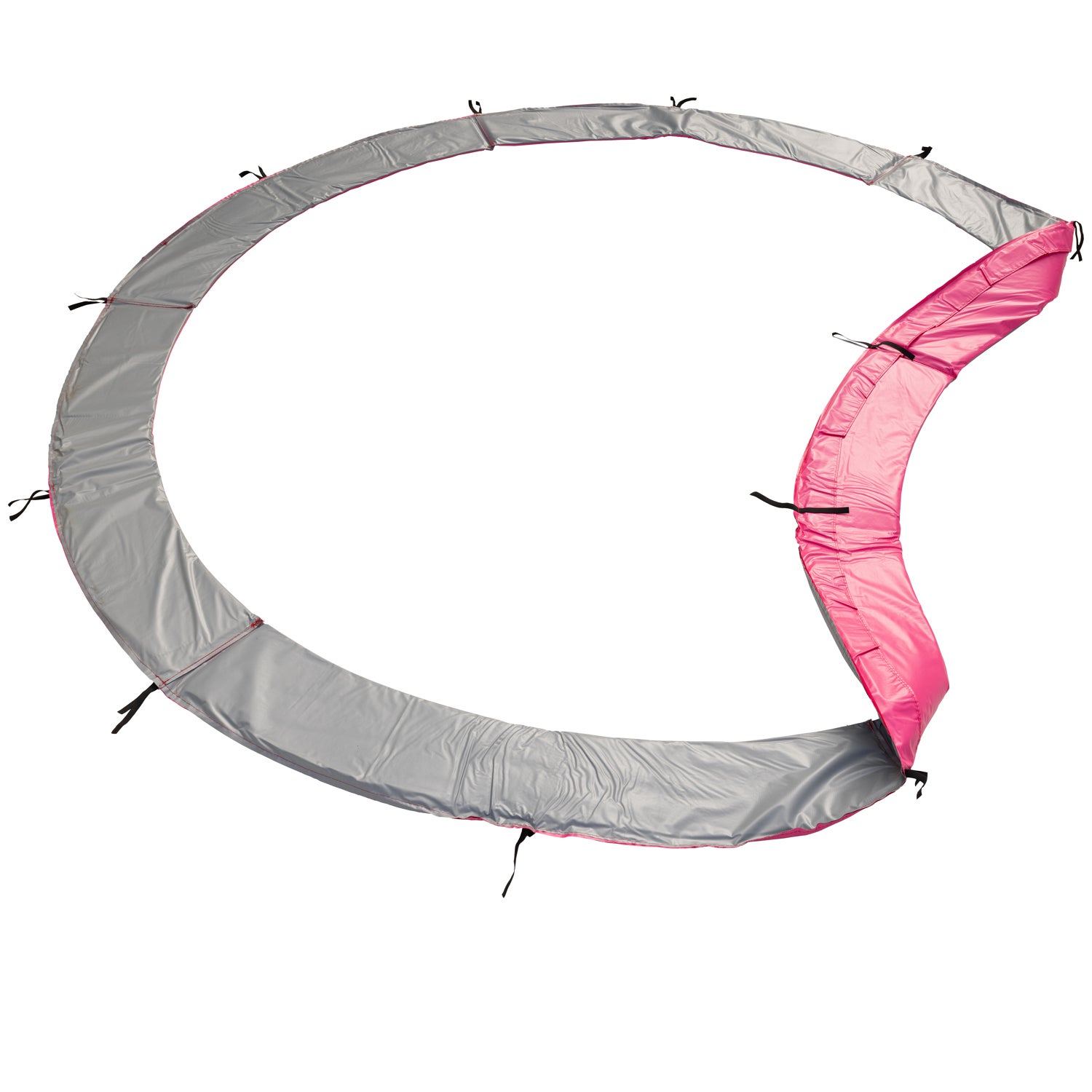 Pacote Premium Trampolim 180cm reversível cinza / rosa CAIRNS + rede, escada, cobertura e kit de ancoragem - 3