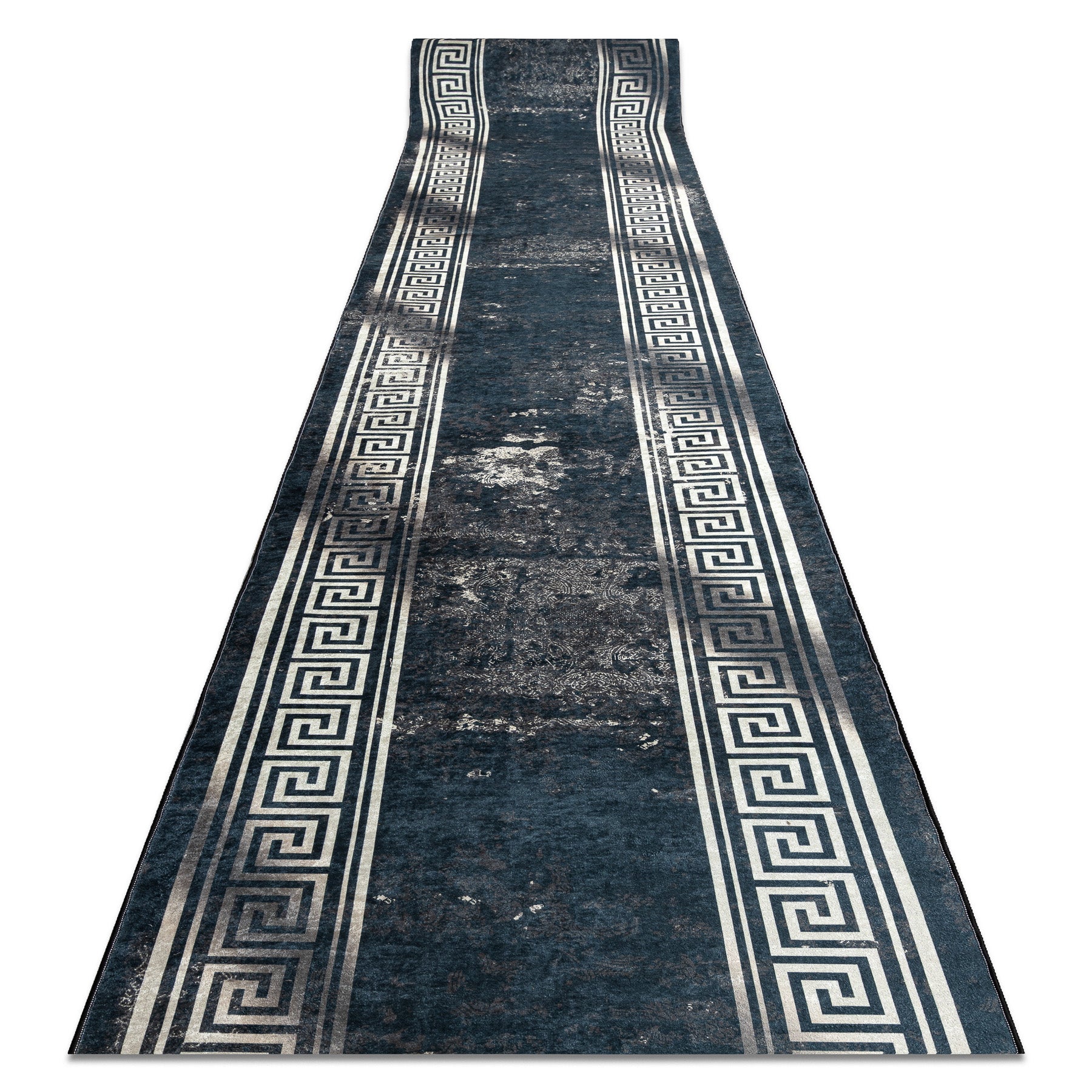 CHODNIK podgumowany DO PRANIA LOTUS GRECCO 23593 grafit / szary GRECKI GREK 80cm 80x190 cm