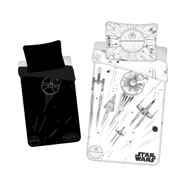 Disney - Parure de lit phosphorescente en coton 