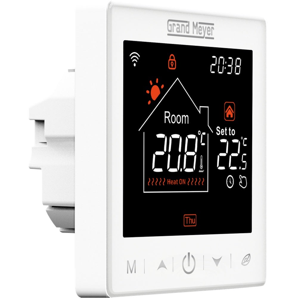 Zestaw do ogrzewania podłogowego 7 m², 200 W/m² + termostat SN-10 Wi-Fi programowalny - 8