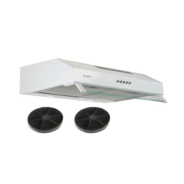 BELDEKO Hotte Casquette 60 cm Blanc 435 m3/h 200W - Marque Française