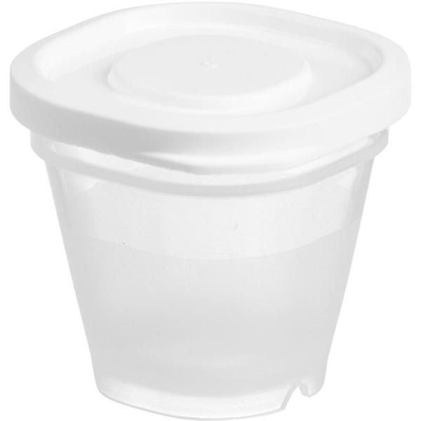 4 petites Boîtes alimentaire 50 ml pour sauce vinaigrette | Leroy Merlin