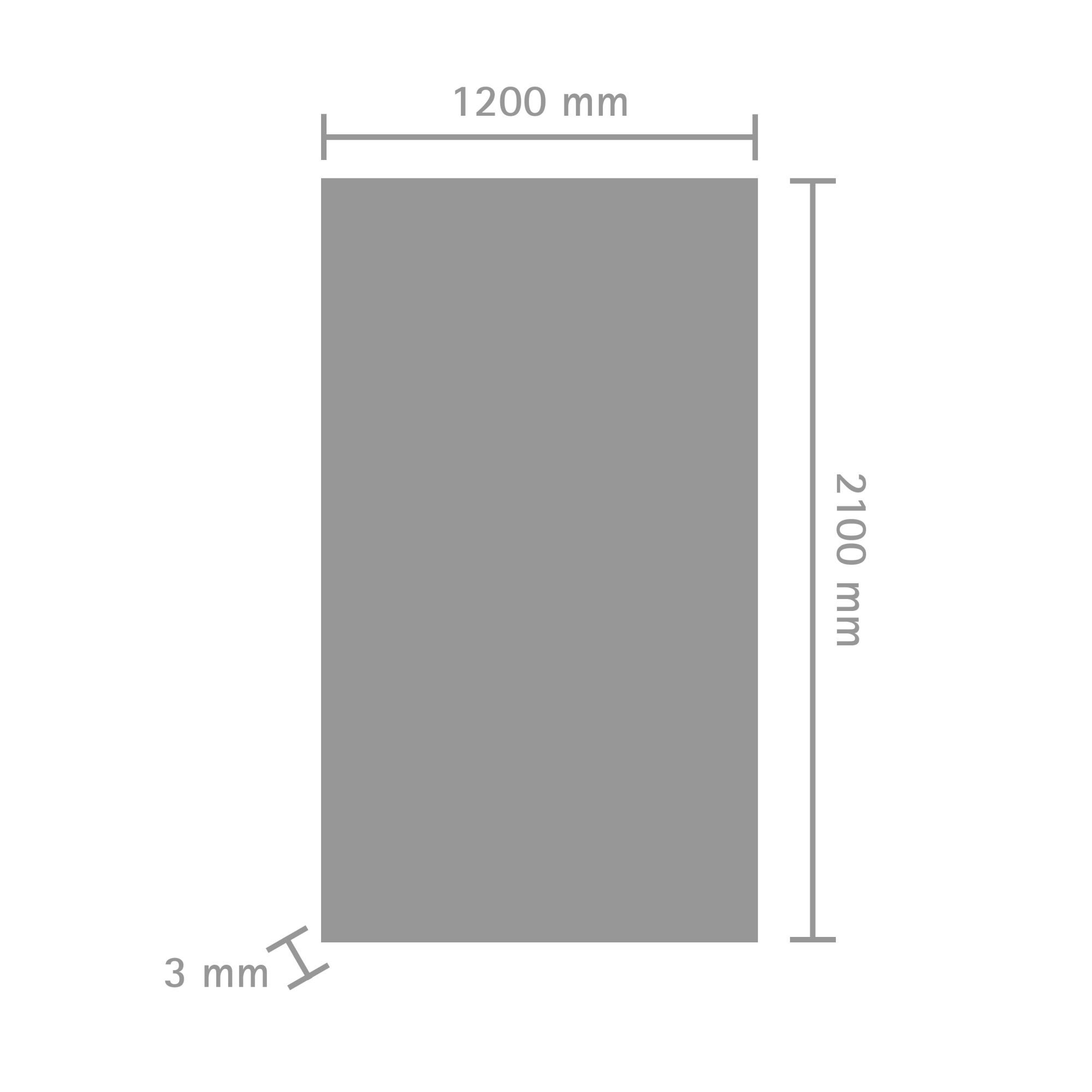 Schulte panneau mural 120x210 cm, revêtement pour douche et salle de bains, placement facile, DécoDesign COULEUR, blanc - 5