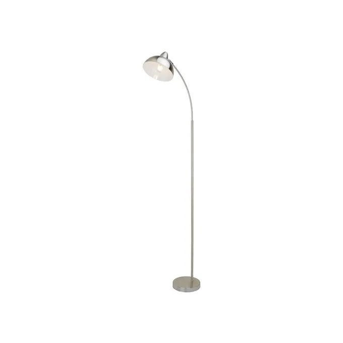 Lampa podłogowa stojąca Daron chrom satyna 1xE27x40W wym: 158 x 48 x 20 cm metal Rabalux