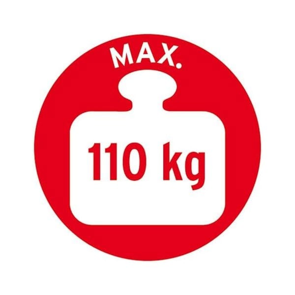 Traiteau en acier charge 110 kg 1 pièce - 2