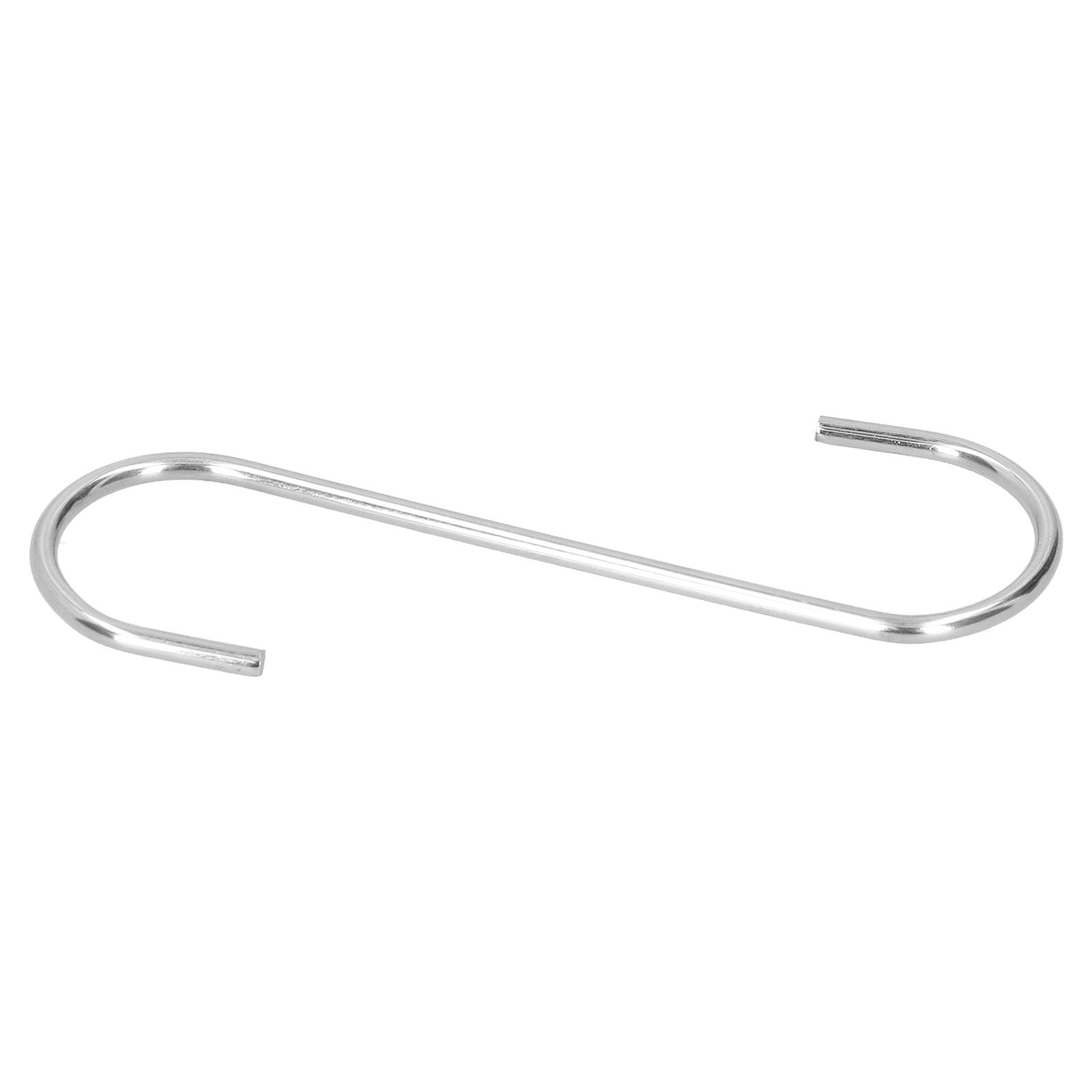 Gancio a forma di S, appendiabiti in acciaio inossidabile, accessorio per mangiatoia per uccelli da balcone/cortile - 3