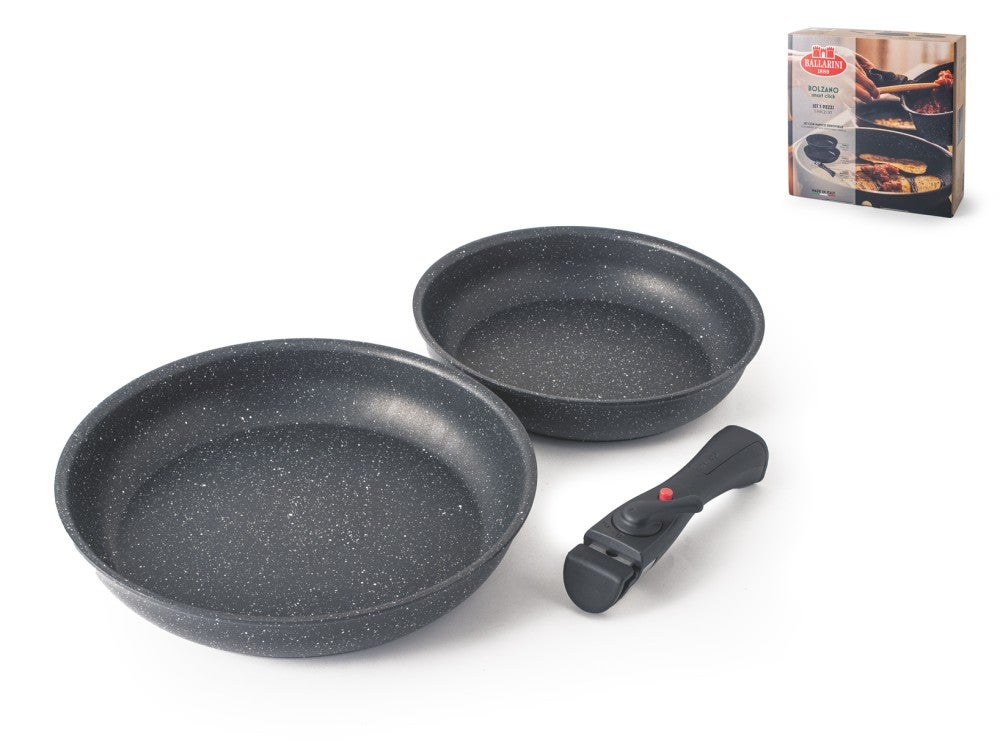 BALLARINI Set Padelle Antiaderenti Avola 2 Pezzi - Alluminio Made In Italy Con Indicatore Thermopoint - 4