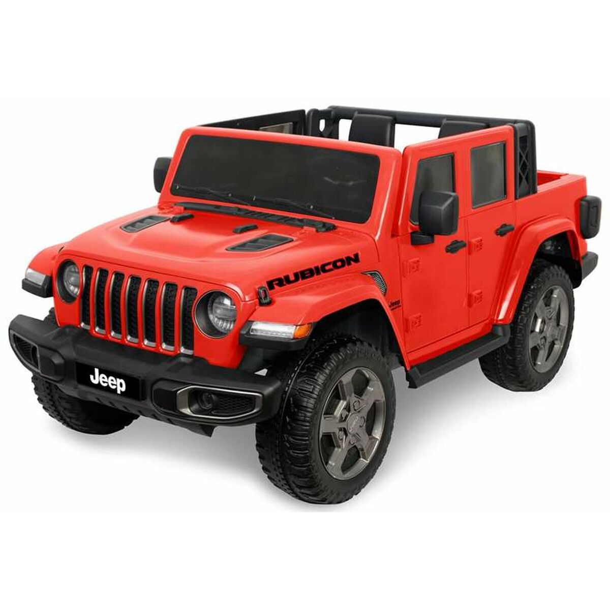 Voiture électrique Pour Enfants Jeep Sport Rubicon, 12V, 2 Places, Avec Lecteur MP3, Marque Jouets De Lamas