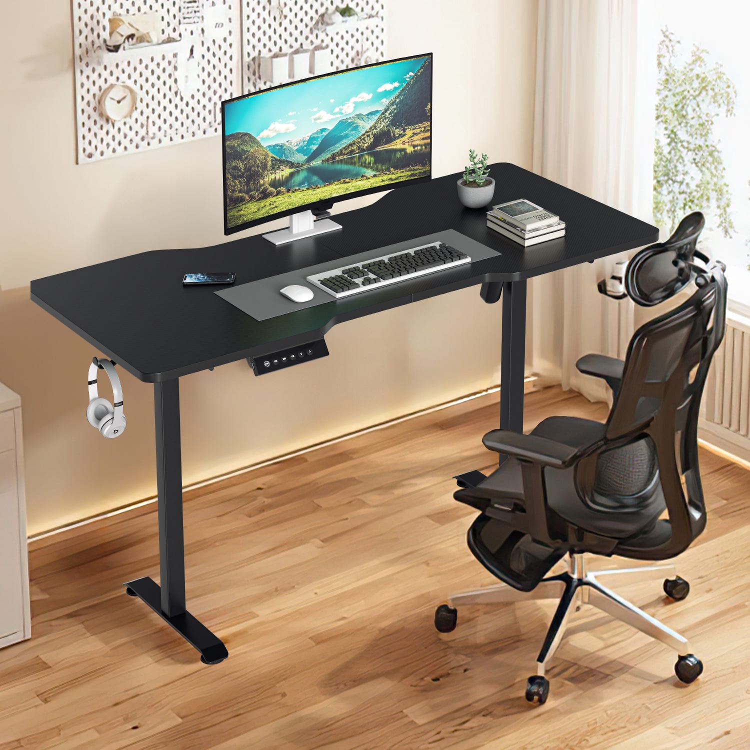 Mittzon Scrivania Ikea Tavolo Altezza Regolabile Scrivania