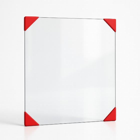 Vitre Ecosy PANORAMIC 5KW (WOOD VERSION) - Verre Rectangle pour poêle à bois - 427 x 373 mm (L1 x H1) - 4 mm