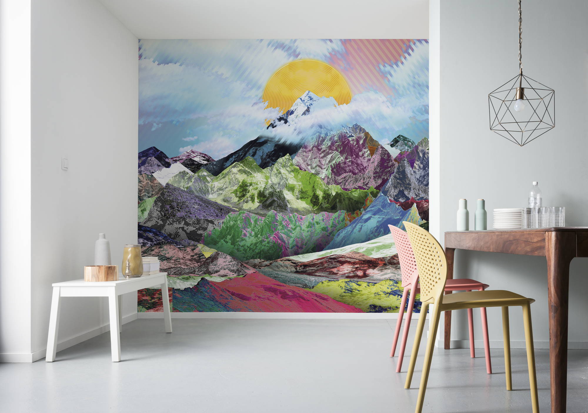 Fototapeta krajobraz wielokolorowym - 300 x 250 cm - SANDERS &amp; SANDERS
