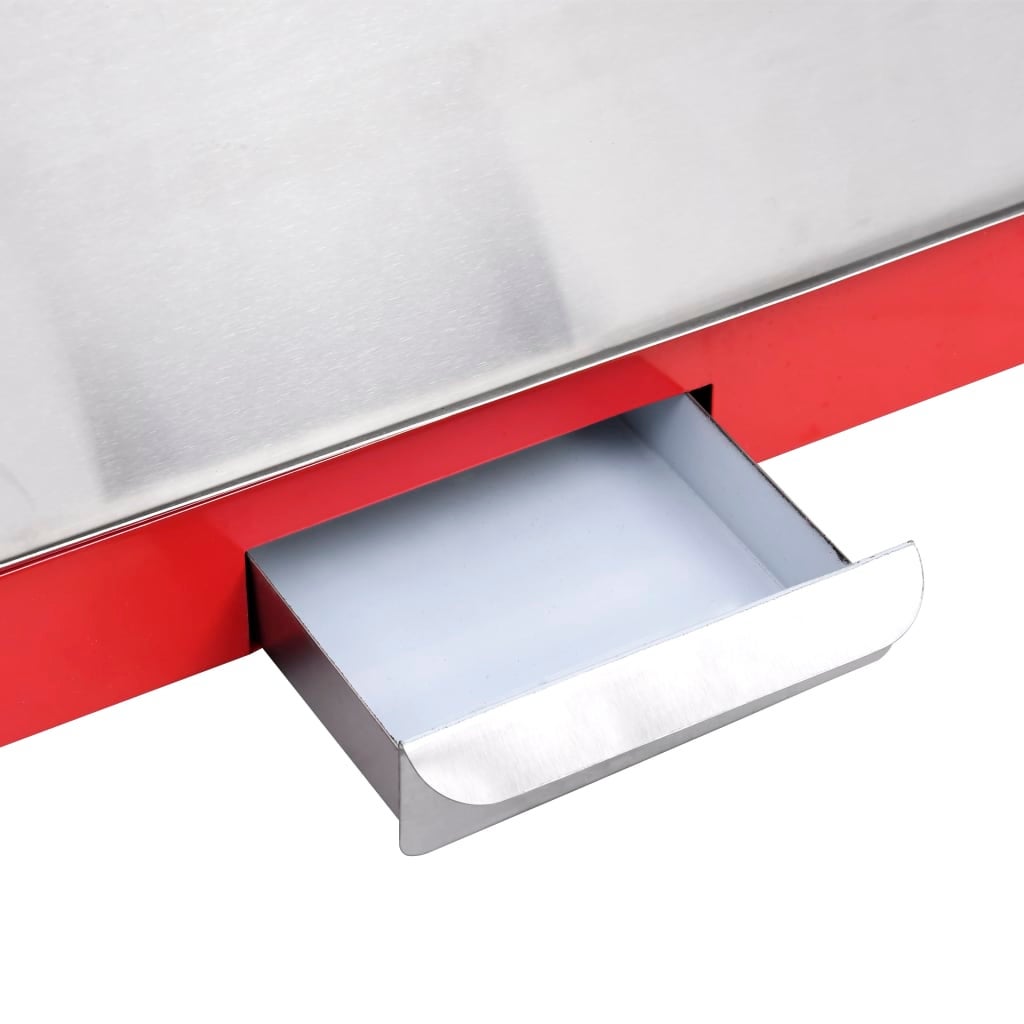 Machine à pop-corn avec pot de cuisson en téflon 1400 W vidaXL - 9