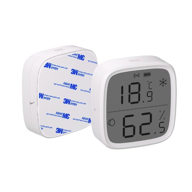 Sonoff Sensore Smart di Temperatura e Umidità ZigBee con schermo LCD Sonoff Sensore Smart di Temperatura e Umidità ZigBee con schermo LCD