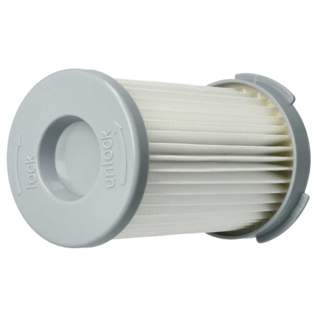 Vhbw Filtro Aria Di Scarico Compatibile Con AEG/Electrolux Ergoeasy ZTI 6745, ZTI 6747, ZTI 6750 - Bianco (Ø7,6 X 11,2 Cm)