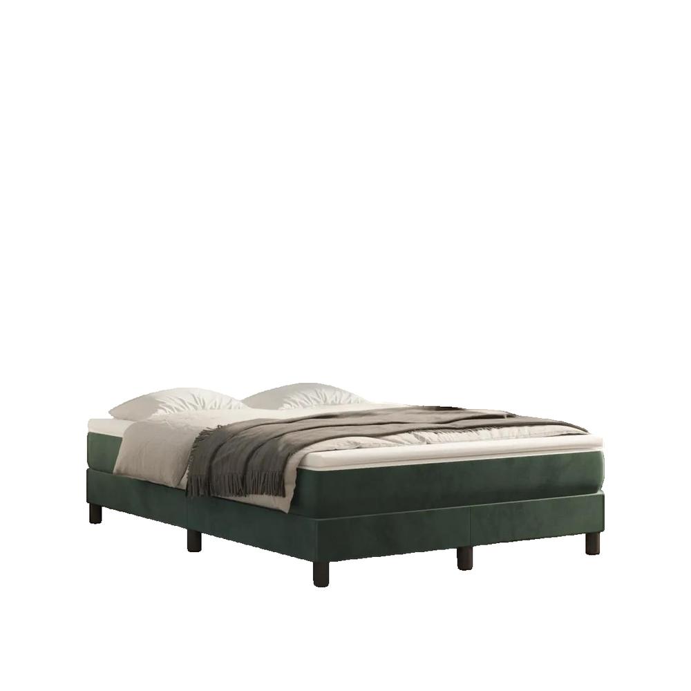 Materac vidaxl welur sprężyny kieszeniowe pianka 120x210 cm