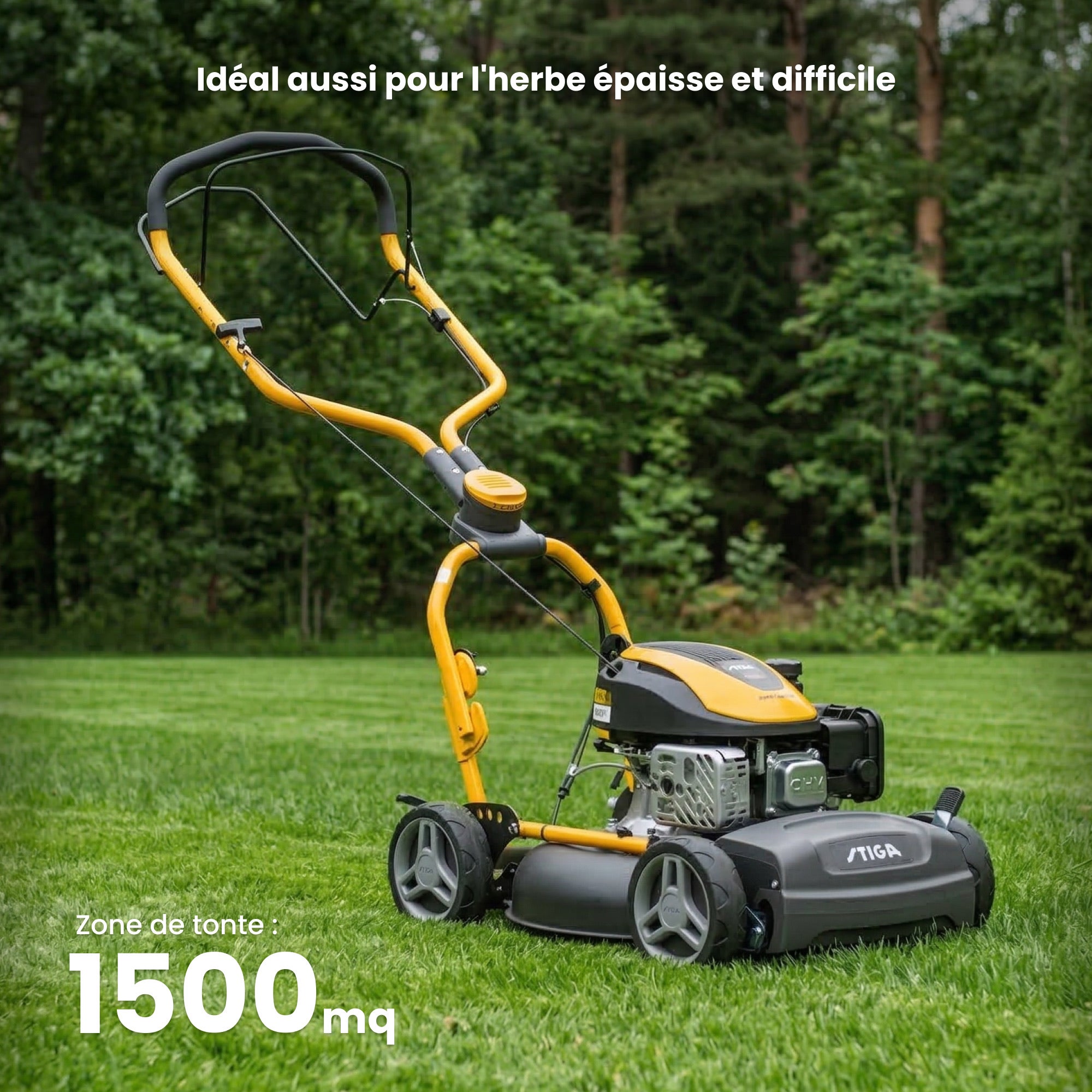 MULTICLIP 547 S STIGA Tondeuse autotractée 123cc 45cm mulching - 3