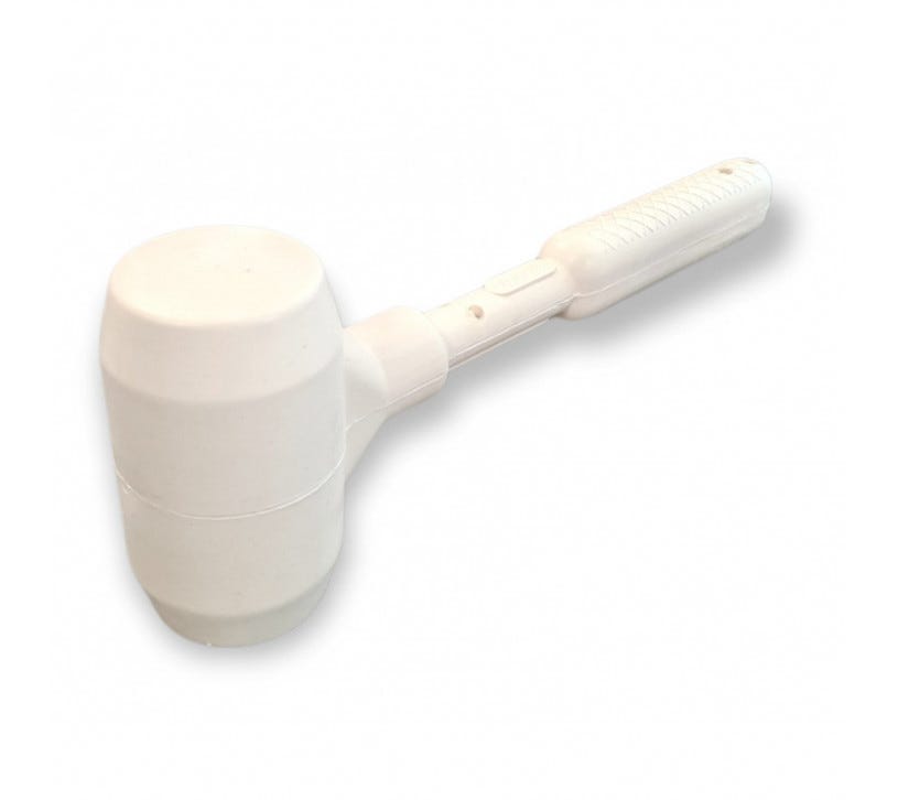 Maillet caoutchouc blanc pointe ronde 500 gr. RUBI - 66906 Maillet caoutchouc blanc pointe ronde 500 gr. RUBI - 66906