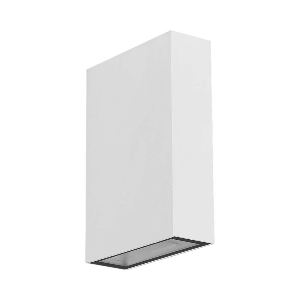 Kinkiet zewnętrzny VT-844-W-N LED 4W Zimna biel 400lm biały wym:12,3x8,3x3cm IP64 V-TAC