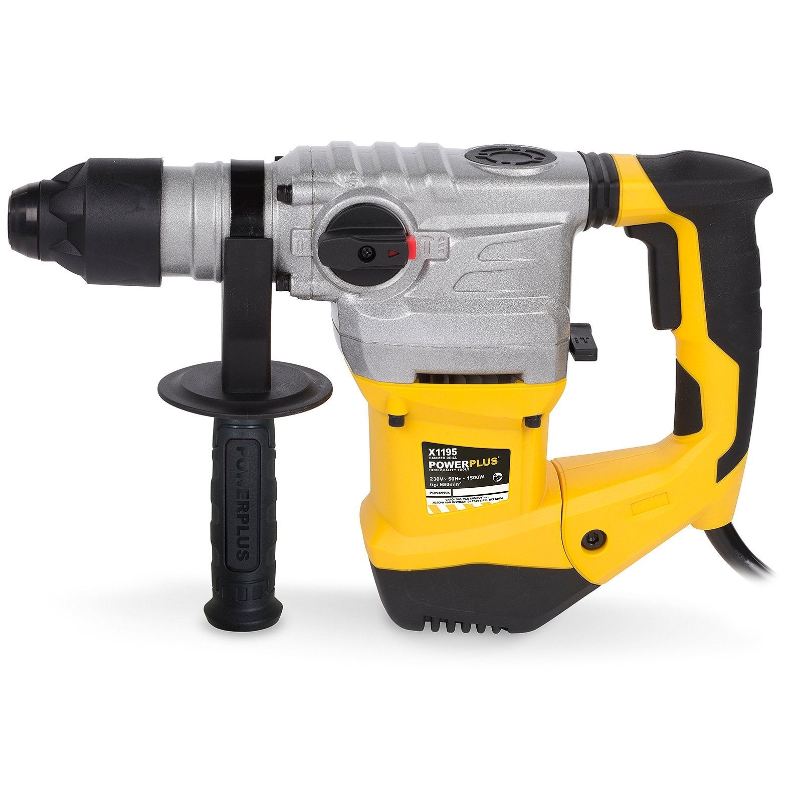 POWERPLUS MARTILLO ROMPEDOR/PERFORADOR 4 KG.1500W.5 ACCESORIOS BOX POWX1195 - 3