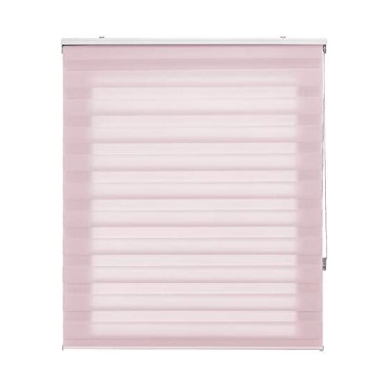 Blindecor lira | estor enrollable noche y día - medidas estor: 160x250 - medidas tela estor: 157x245 - estor rosa
