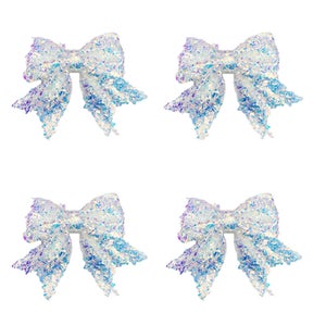 Gros Nœud Papillon Noël 3050 Cm (rouge/noir/bleu/rose), Décoration Couronne Guirlande