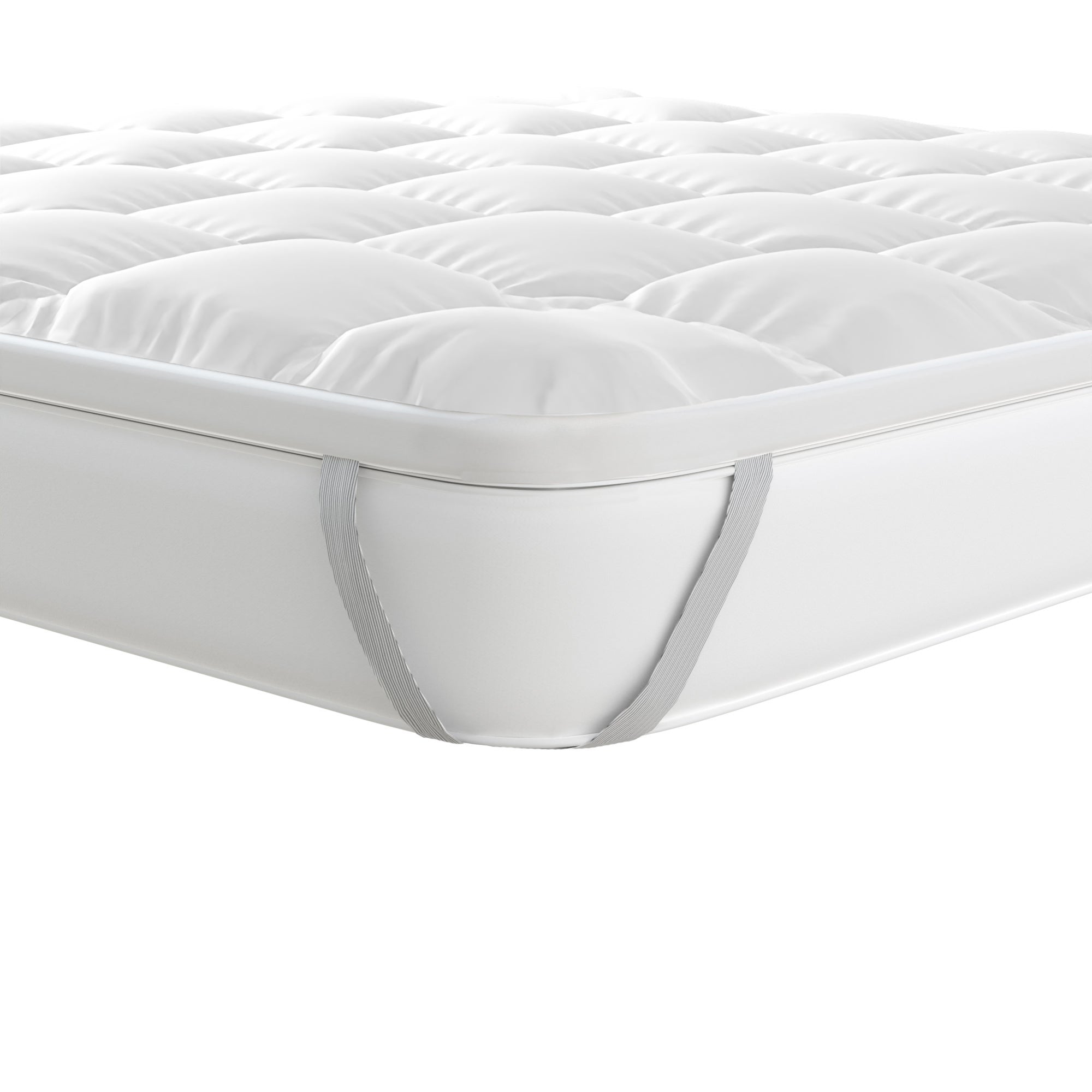 TOPPER PLUS ACOLCHADO CON ELÁSTICO, FUELLE DE 6 cm, MATRIMONIAL 160x195 cm - 4