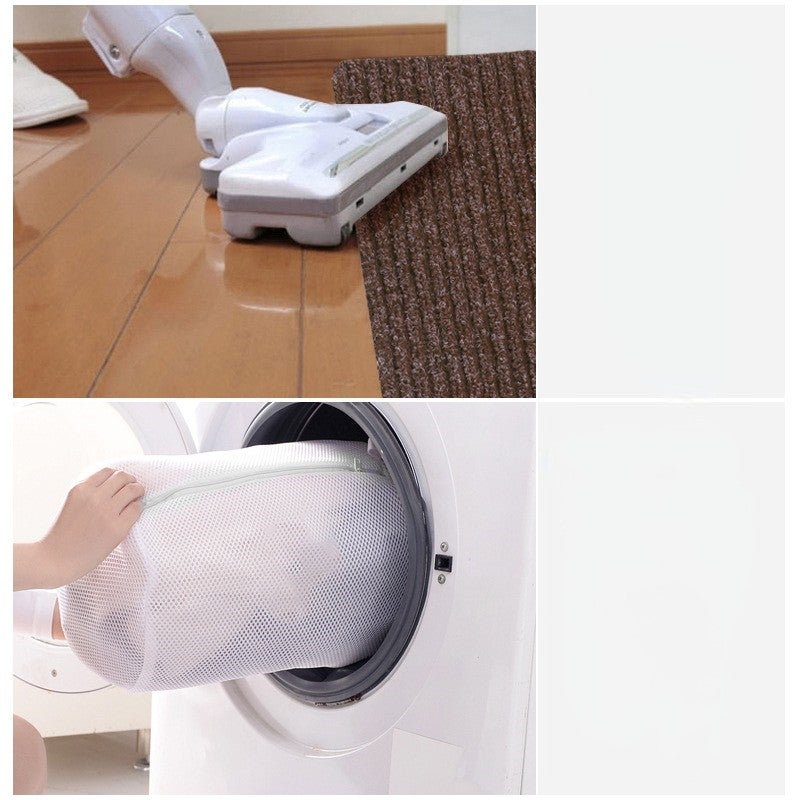 5 pcs, Tapis antidérapants autocollants pour escaliers 76cm*20cm,Tapis antidérapant PVC, marche auto-adhésive sans colle, réutilisable, gris - 5