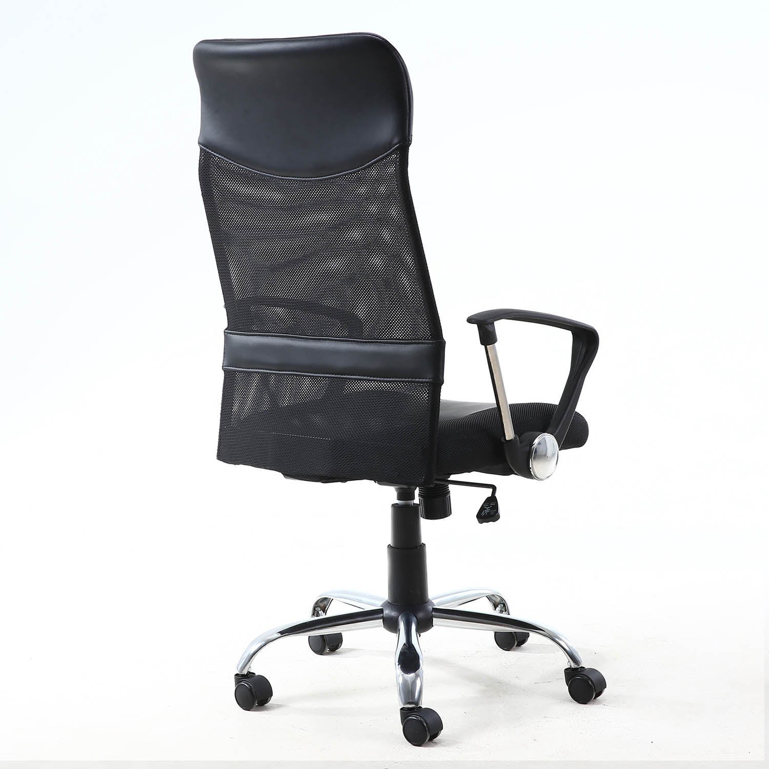 Sillón de Oficina Campus Rejilla, Color Negro, Altura Ajustable - 4