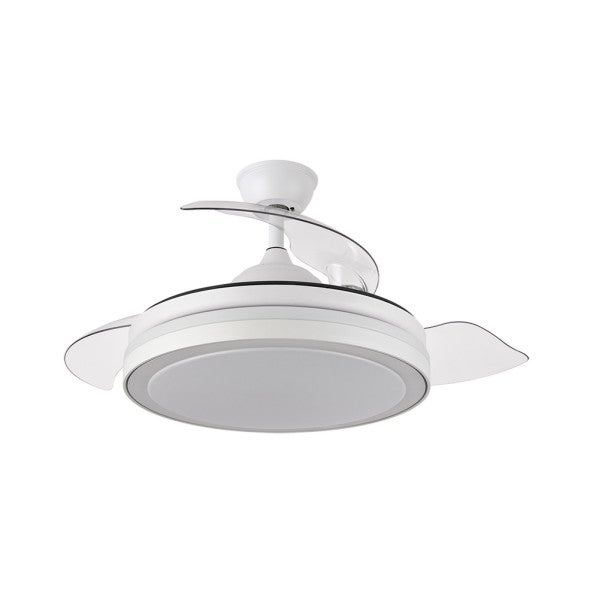 Deckenventilator 3 Klappflügel 107cm 36W Gleichstrommotor lm8095 ledme