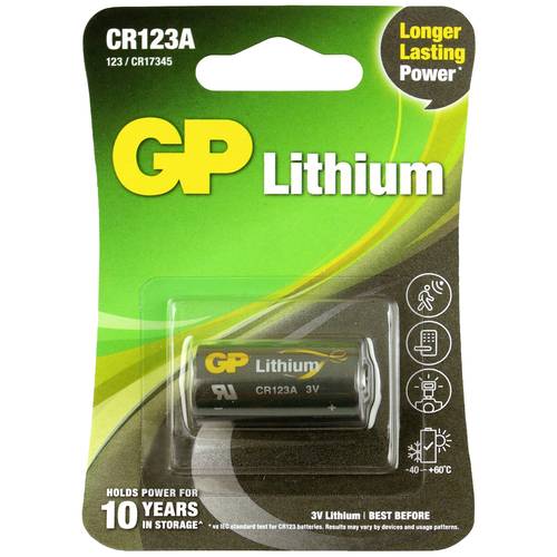 Batteria al Litio 3V CR123A (Blister 1 Pezzo) - 2