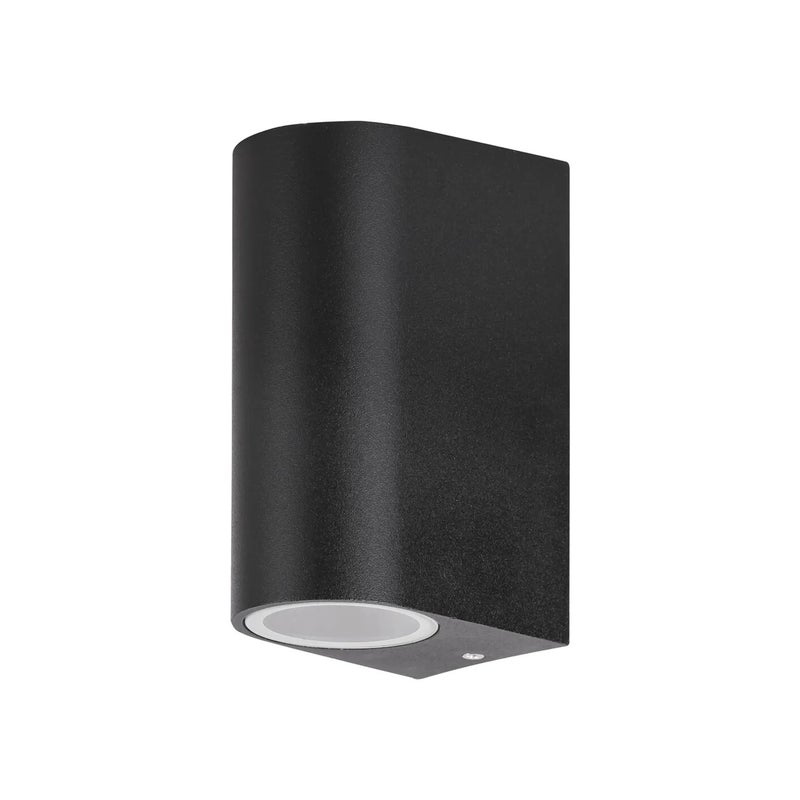 Kinkiet zewnętrzny Chile czarny 2xGU10x35W wym:14,5x6,5x9,4cm IP44 Rabalux