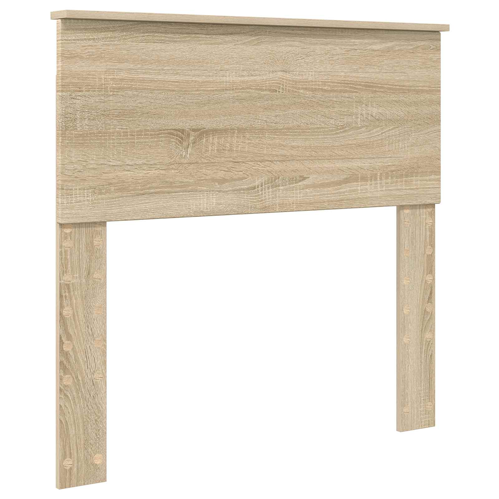 Lit de rangement chêne 75 x 190 cm panneau de bois - 7
