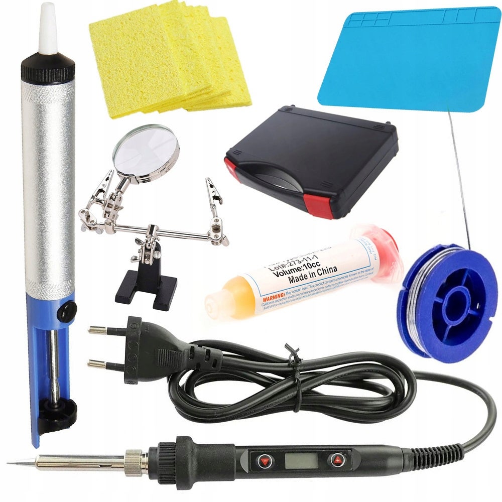 Set Fer à Souder Précision 80W avec Affichage Température 180500°C — free download