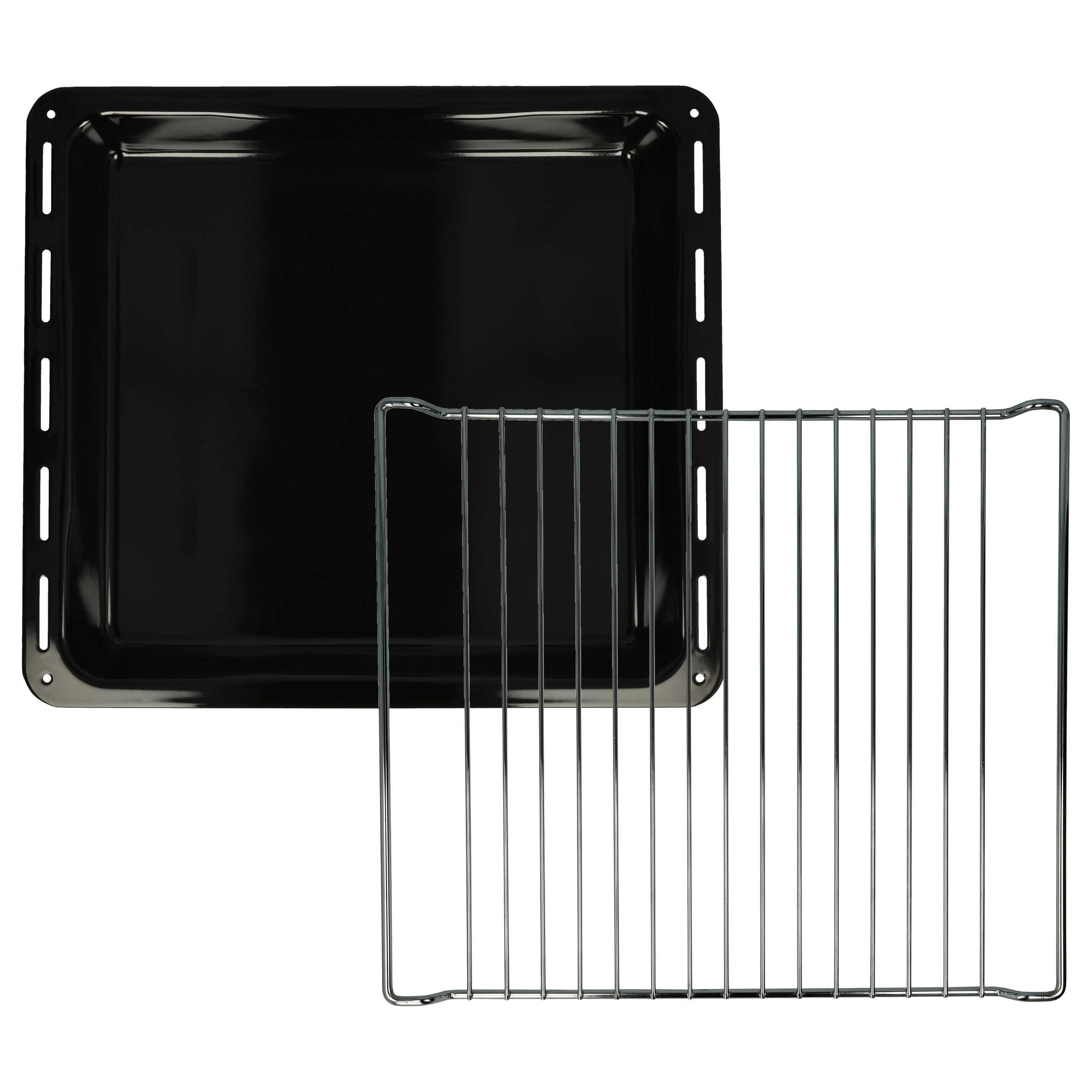 vhbw 1x teglia da forno, 1x griglia (set da 2pz.) compatibile con AEG vhbw 1x teglia da forno, 1x griglia (set da 2pz.) compatibile con AEG