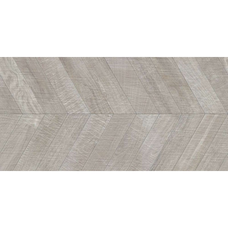 Carrelage sol / mur effet bois design chevron 60x120 cm ARTWOOD CHEVRON ...