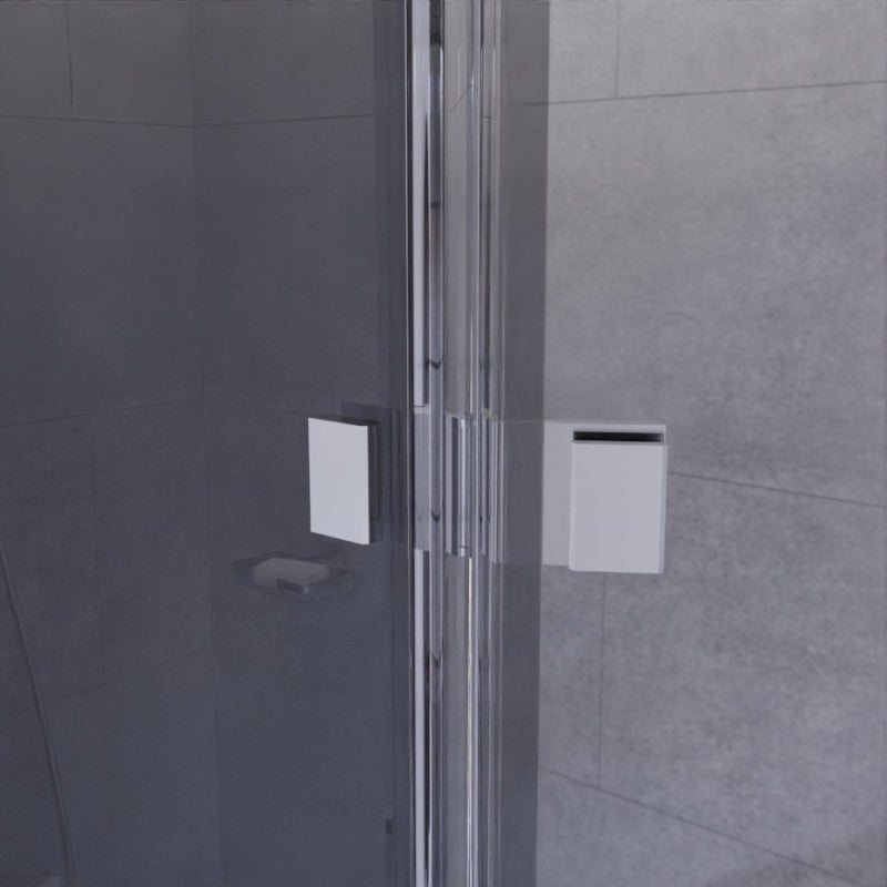 Panneau Mural Douche Miroir Aluminium - Motif Quallen, Personnalisable, 3mm - Neuf