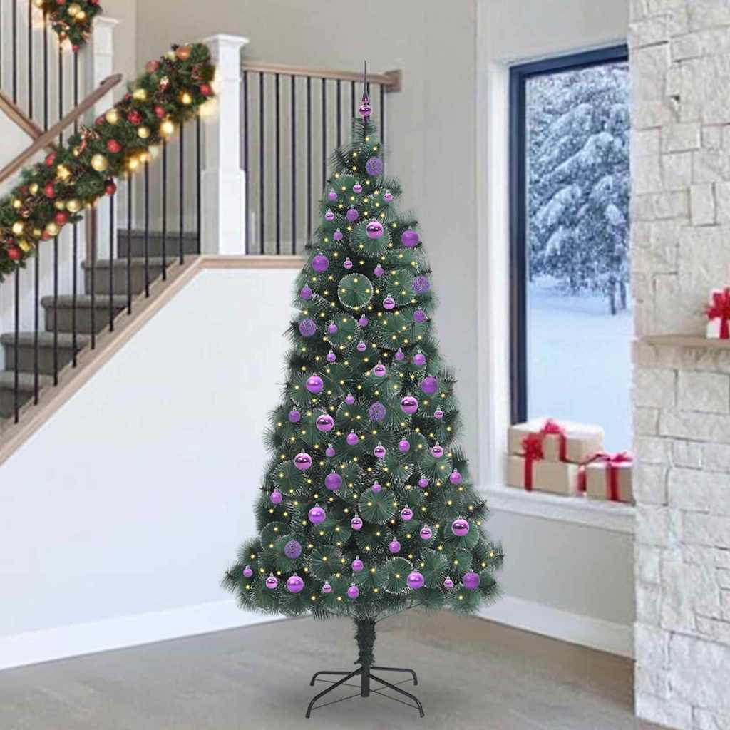 Sapin De Noël Artificiel Pré-illuminé Twinkly 1,8 M - 435 LED RGB Contrôlables Par Appli - 16 Millions De Couleurs, Musique…