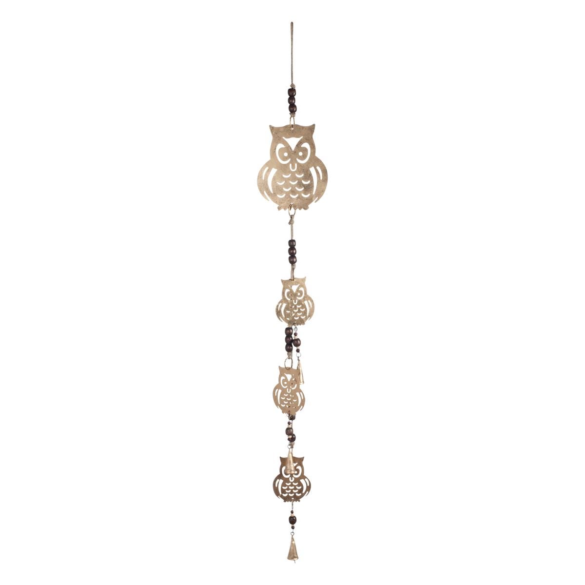 Pendule Hibou Avec Clochette Pour Sapin De Noël - Décorations Festives Personnalisables - Lot De Plusieurs Pièces - 8