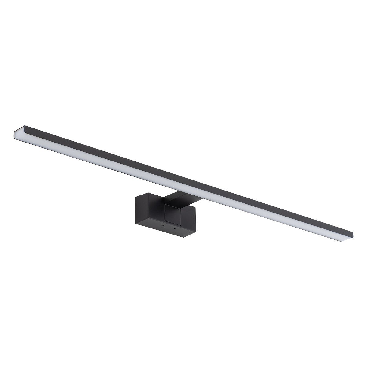 Kinkiet Cezanne Led czarno-biały LED 15W 4000K 1100lm nad lustro wym: 5,2 x 80 x 12,8 cm aluminium IP44 Nowodvorski Lighting