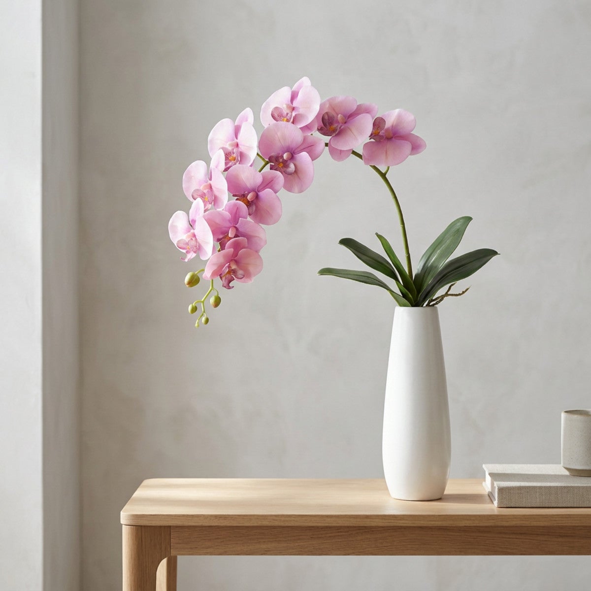 Orchidée Phalaenopsis artificielle 8 fleurs | Leroy Merlin