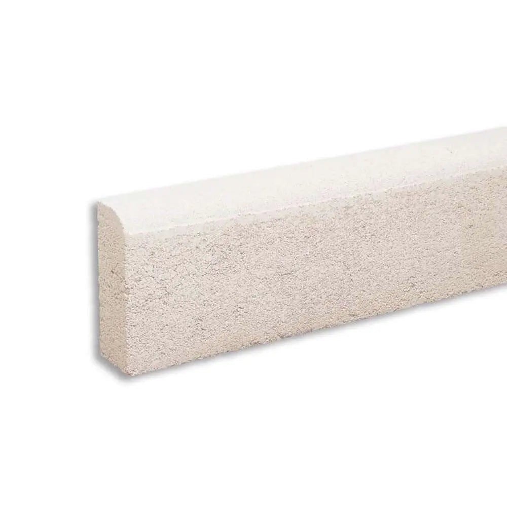 Bordure décorative 100x20x8 cm. Unité / Bords droits / Gris - 4