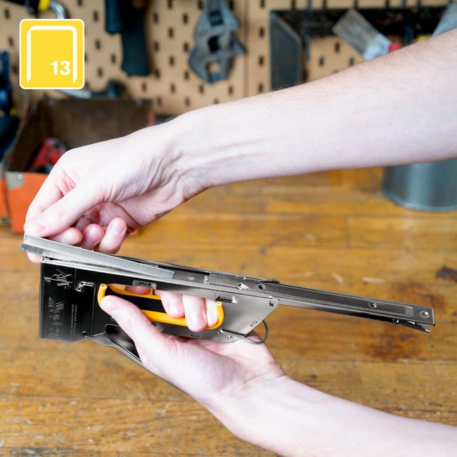 Graffatrice Manuale Rapid PRO R23 - Per Graffette N.13, Ideale Per Tappezzeria, Parti In Acciaio - Foto 7