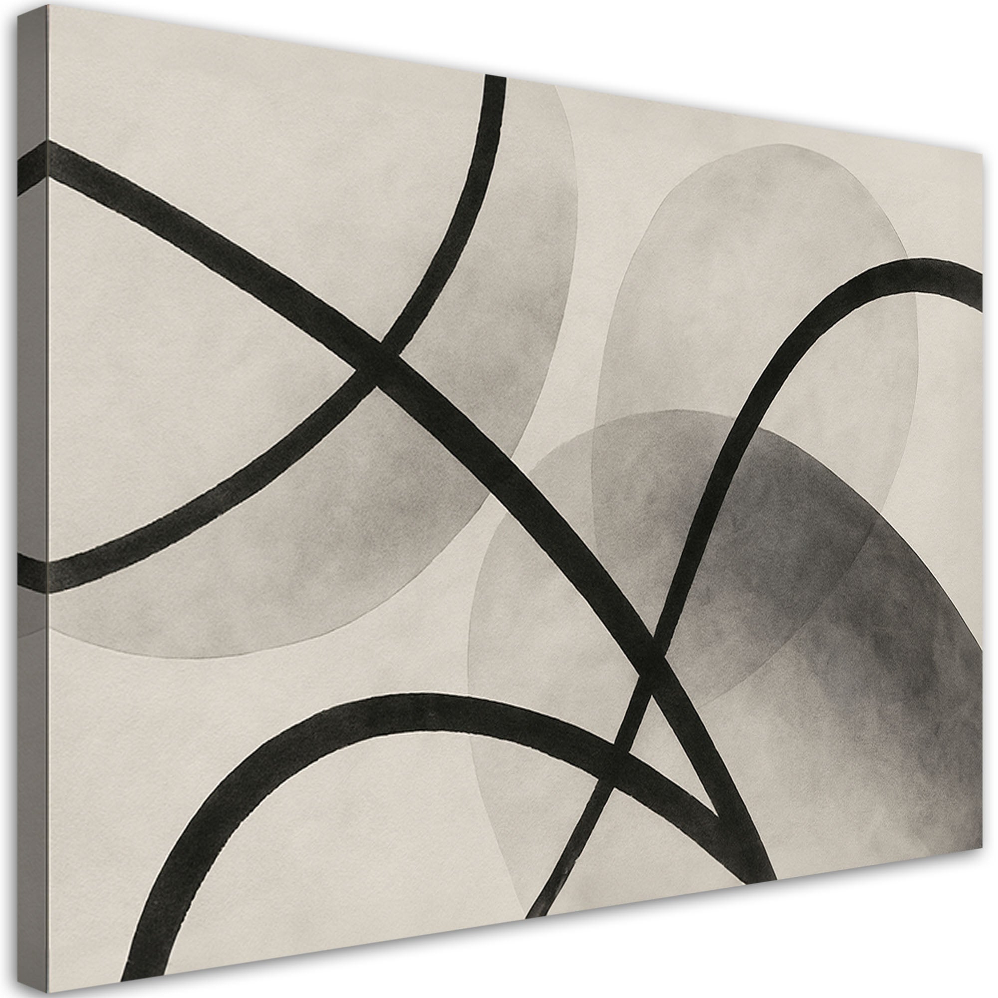 Obraz do salonu, Abstrakcja Geometryczna Pastele 60x40