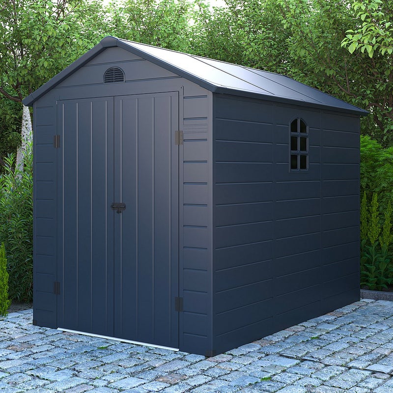 Schowek ogrodowy z antracytowej żywicy 5,32 m² - CESIO