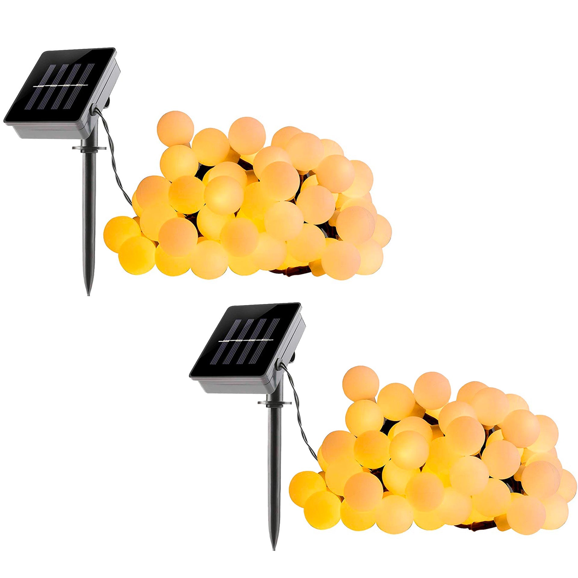 Lampki solarne BILLY, 60 żarówek, 6,9 m