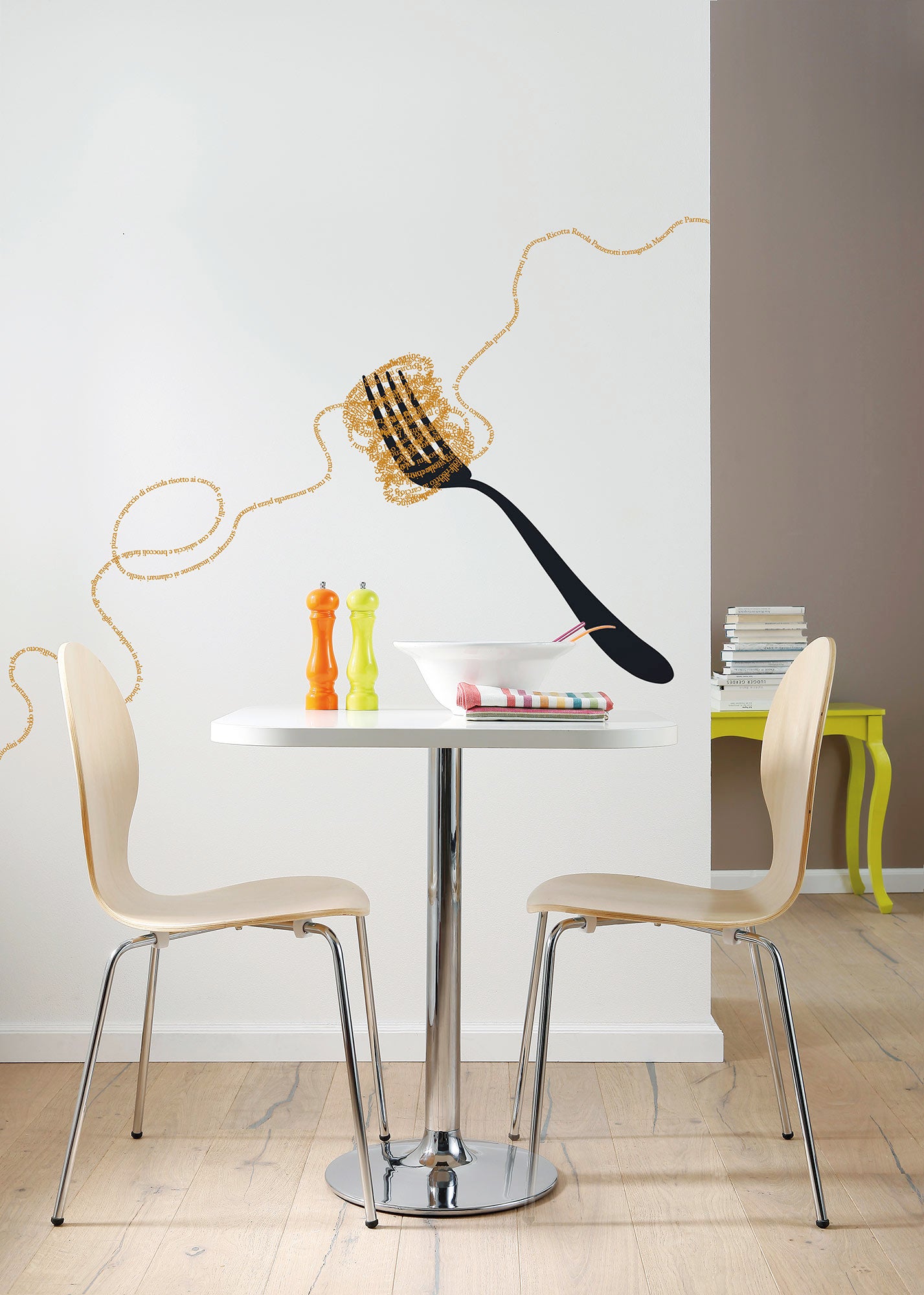 Stickers muraux de Komar Pasta pièces Leroy Merlin