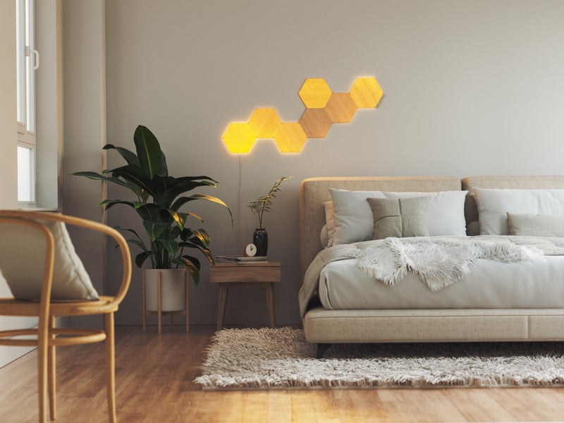 Starter kit esagoni effetto legno Nanoleaf Elements (7 pannelli) - 6