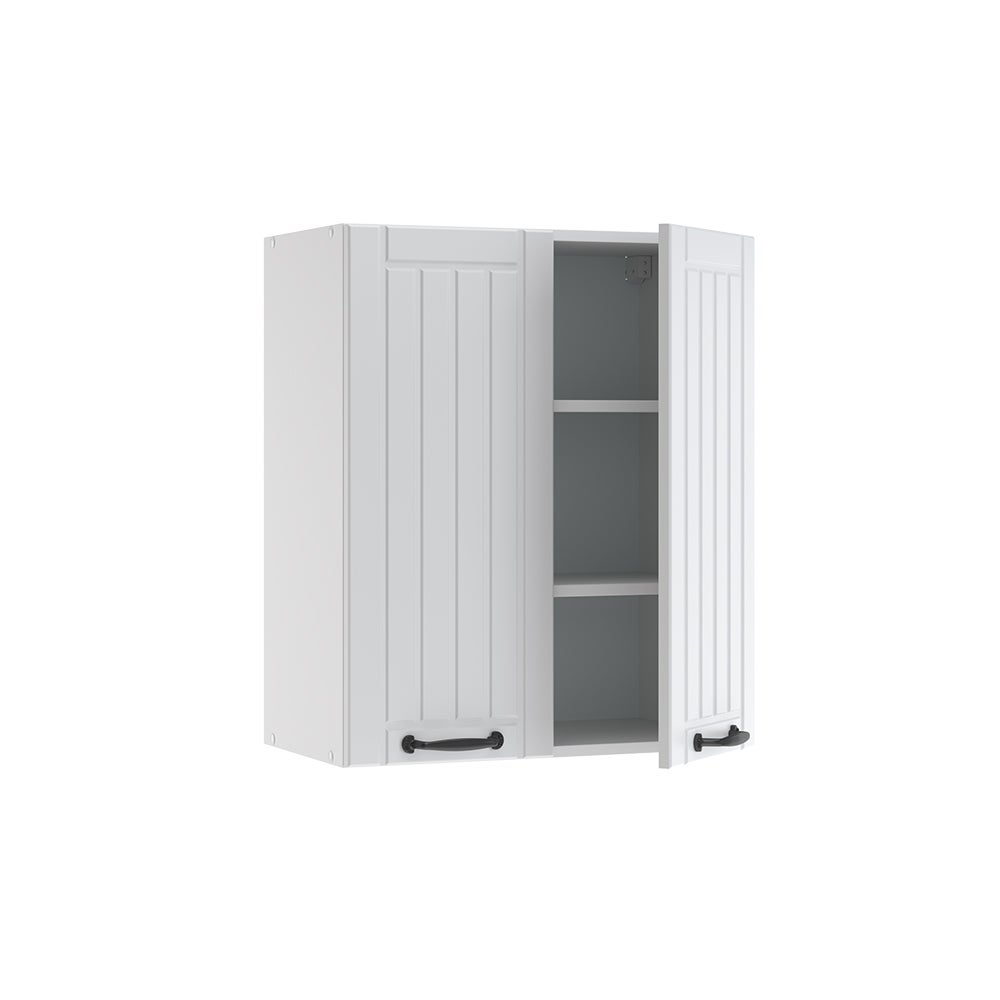 Vicco Elément haut de cuisine Fame-Line, Blanc campagne, 60cm - 4