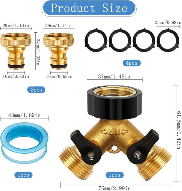 Raccord rapide 3/4, raccord rapide 1/2, raccord de robinet, raccord Raccord rapide 3/4, raccord rapide 1/2, raccord de robinet, raccord